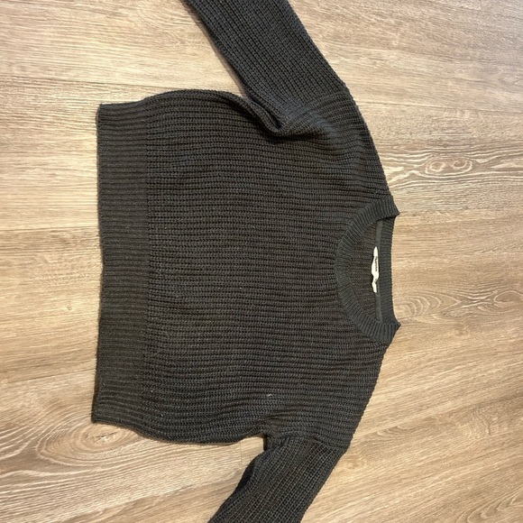 Blue Notes ribbed cropped sweater - Picture 1 of 2